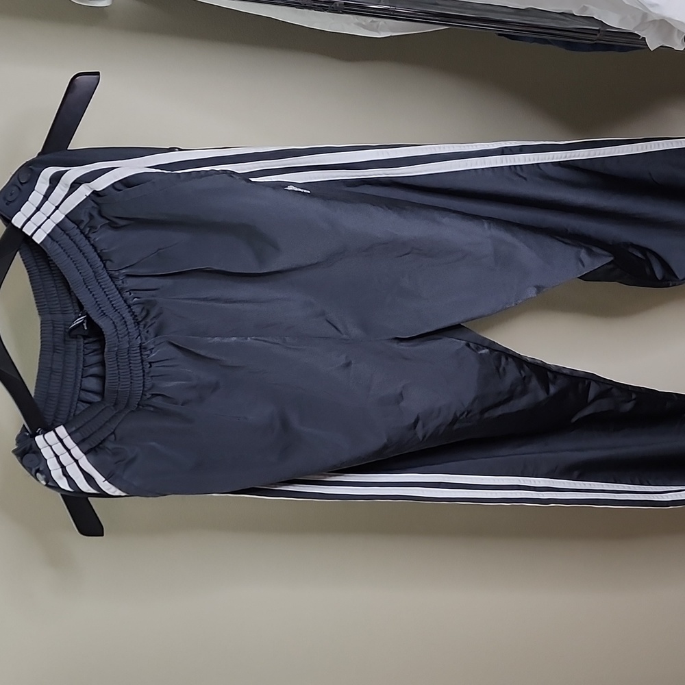 Adidas Full Sided Button Up Pants - Picture 1 of 5